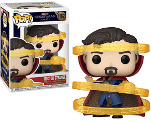 اکشن فیگور 9 سانتی فانکو پاپ دکتر استرنج مدل Funko POP - Marvel - Spider Man No Way Home - Doctor Strange - Bobble Head _اسباب بازی